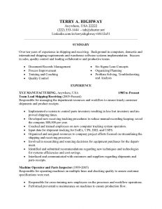 Resume Sample by Patricia Leonard